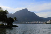 Lagoa Rodrigo de Freitas no Rio de Janeiro