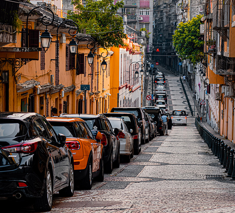 Pedras portuguesas em Macau na China