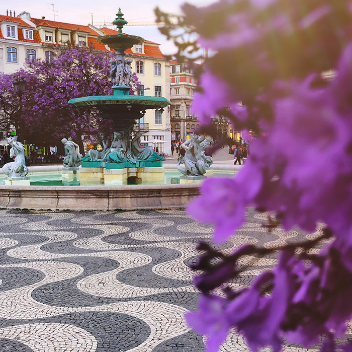 Rossio em Lisboa