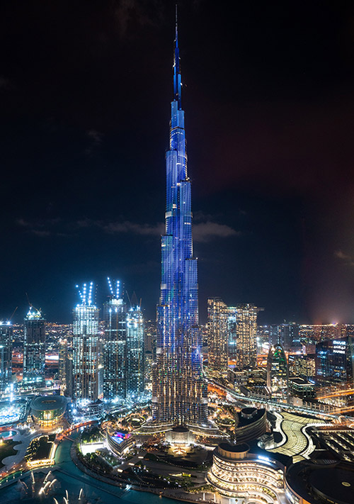 Burj Khalifa, o prédio mais alto do mundo 