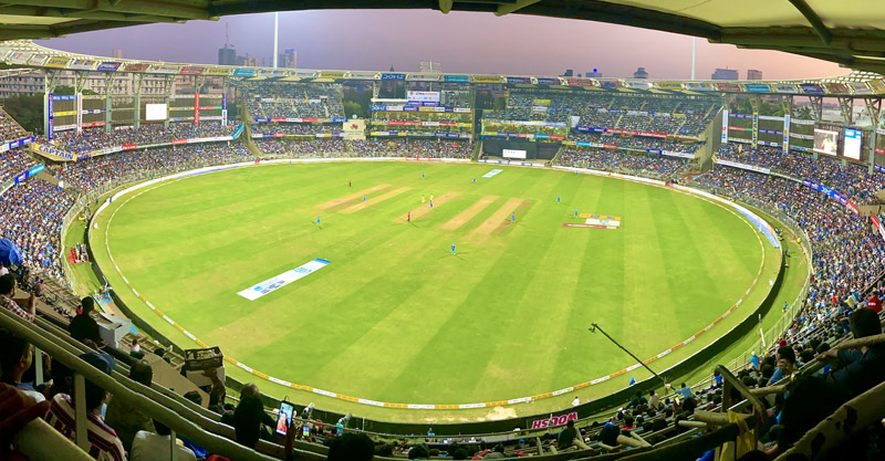 Estádio de Críquete na Índia