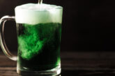 Cerveja verde do St Patrick's Day