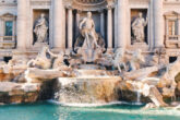Fontana di trevi em Roma