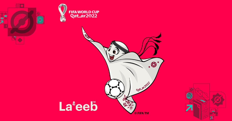 La'eeb mascote da copa do mundo do Catar 2022