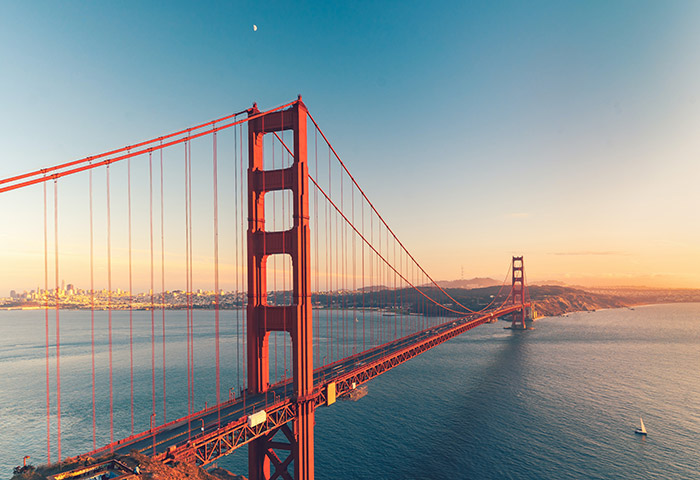 Ponte Golden Gate em São Francisco