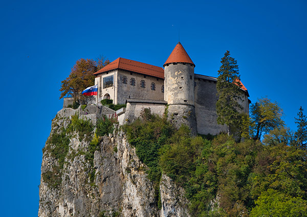 Castelo Bled na Eslovênia