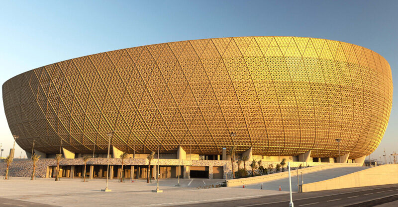 Estádio de Lusail para a Copa do mundo no Qatar