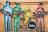 Desenho dos Beatles